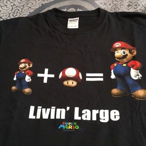 Brand new Mario Livin’ Large Shirt
